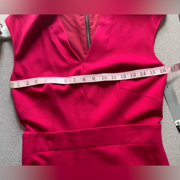 Classiques Entier Pink Two Way Back Zipper Dress NWT Size 4 - Picture 12 of 15